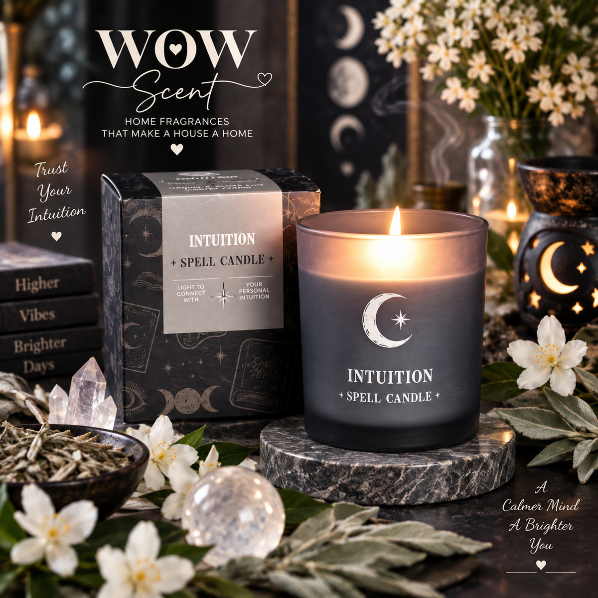 Intuition Spell Candle | Mood Collection | WOWscent