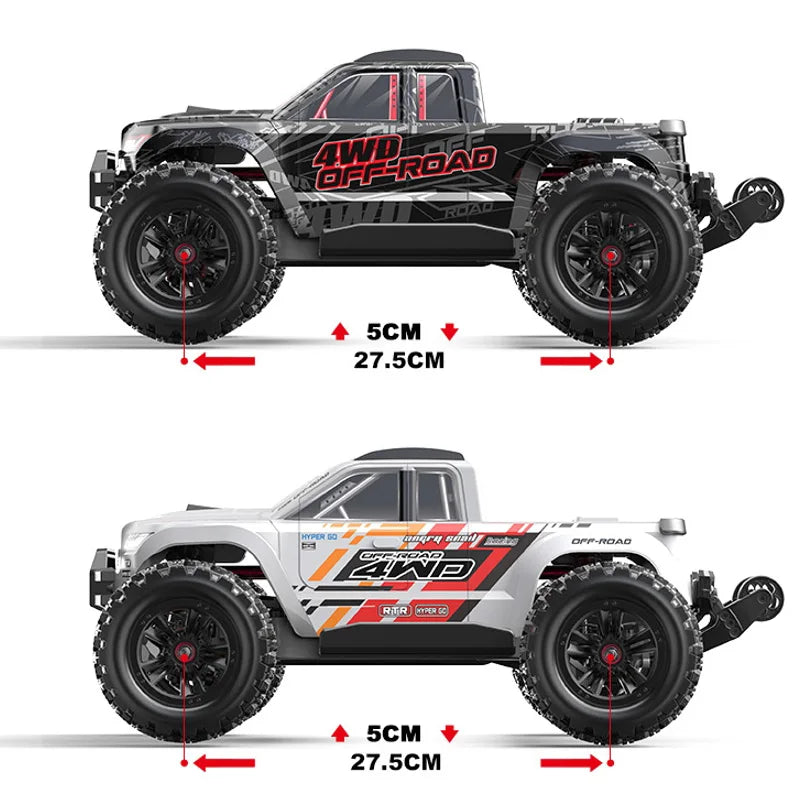 Lightning Fast MJX Hyper Go 10208 1/10 Brushless RC Drift Truck