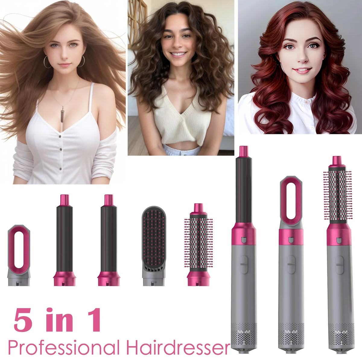 New Hair Dryer Multi Hair Styler