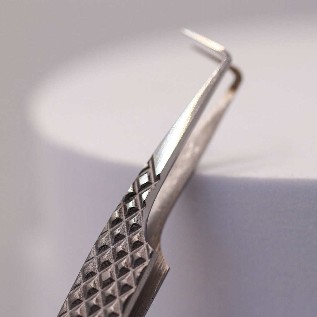 Classic 90° Fibre Grip Tweezers
