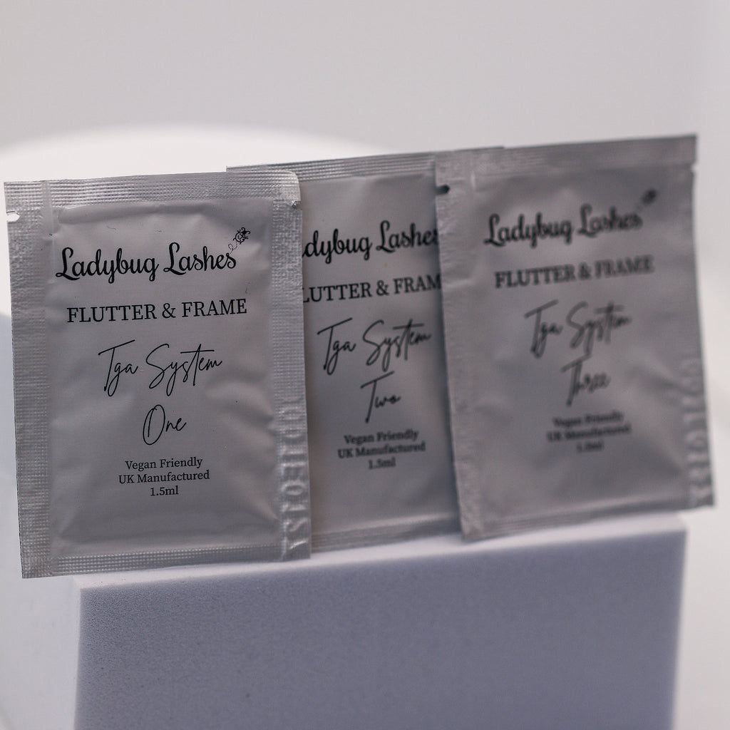 Flutter & Frame Lash Lift & Brow Lamination Sample Pack