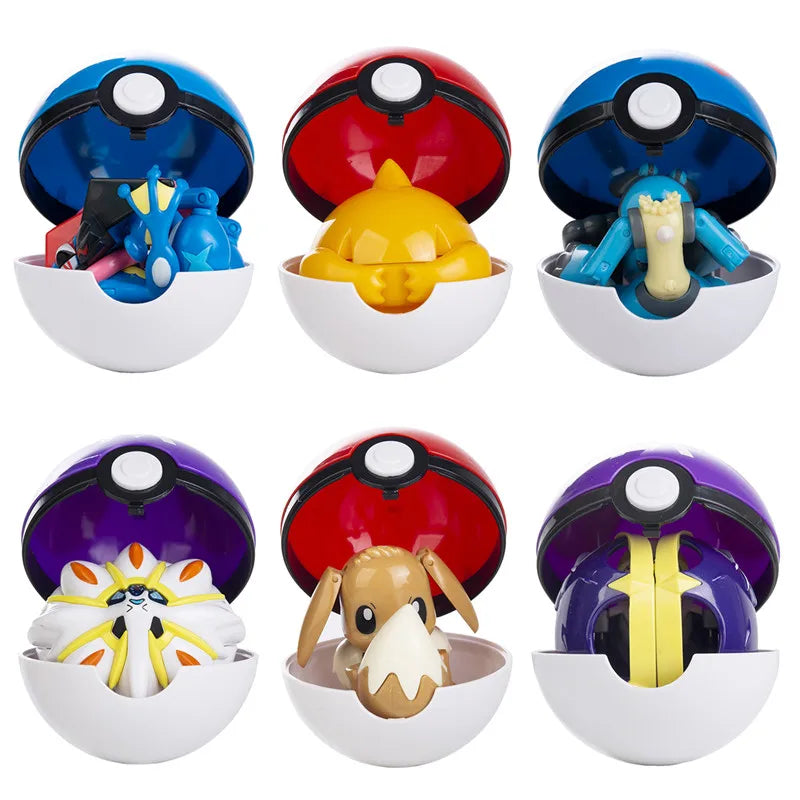 Pokemon Anime Figures Charizard Pikachu Gyarados Toy Mode
