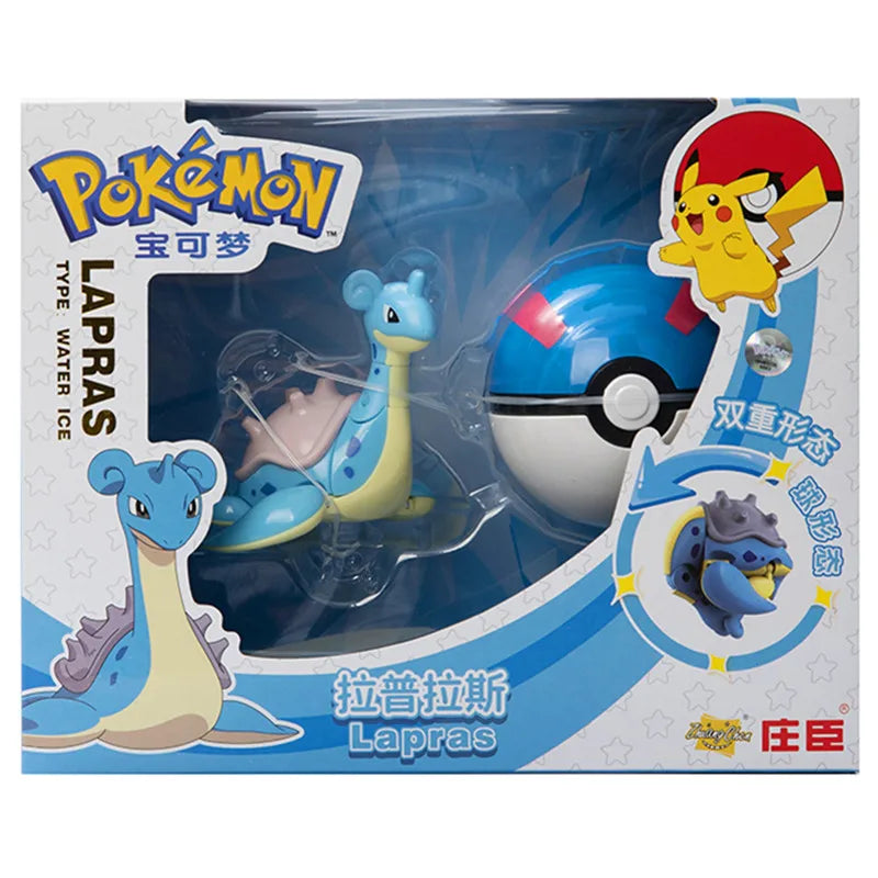 Pokemon Anime Figures Charizard Pikachu Gyarados Toy Mode