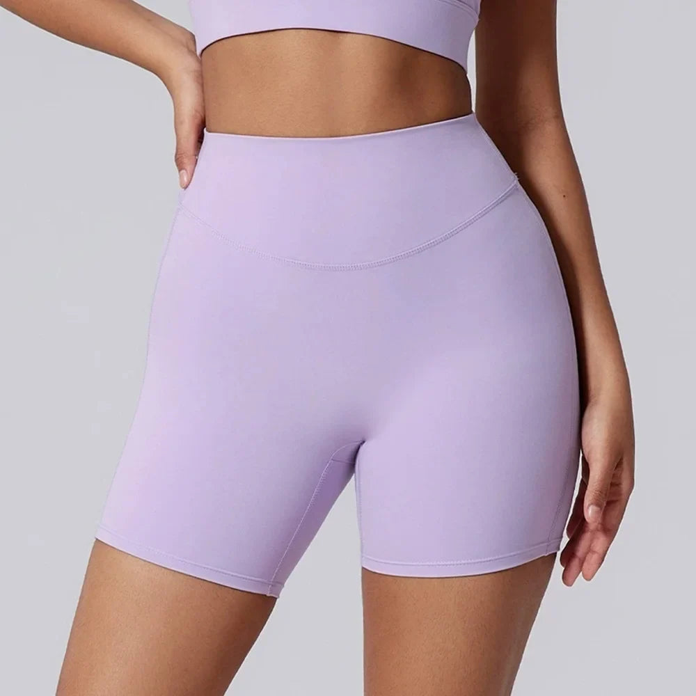 Women's Sports Bra and Shorts Workout Set