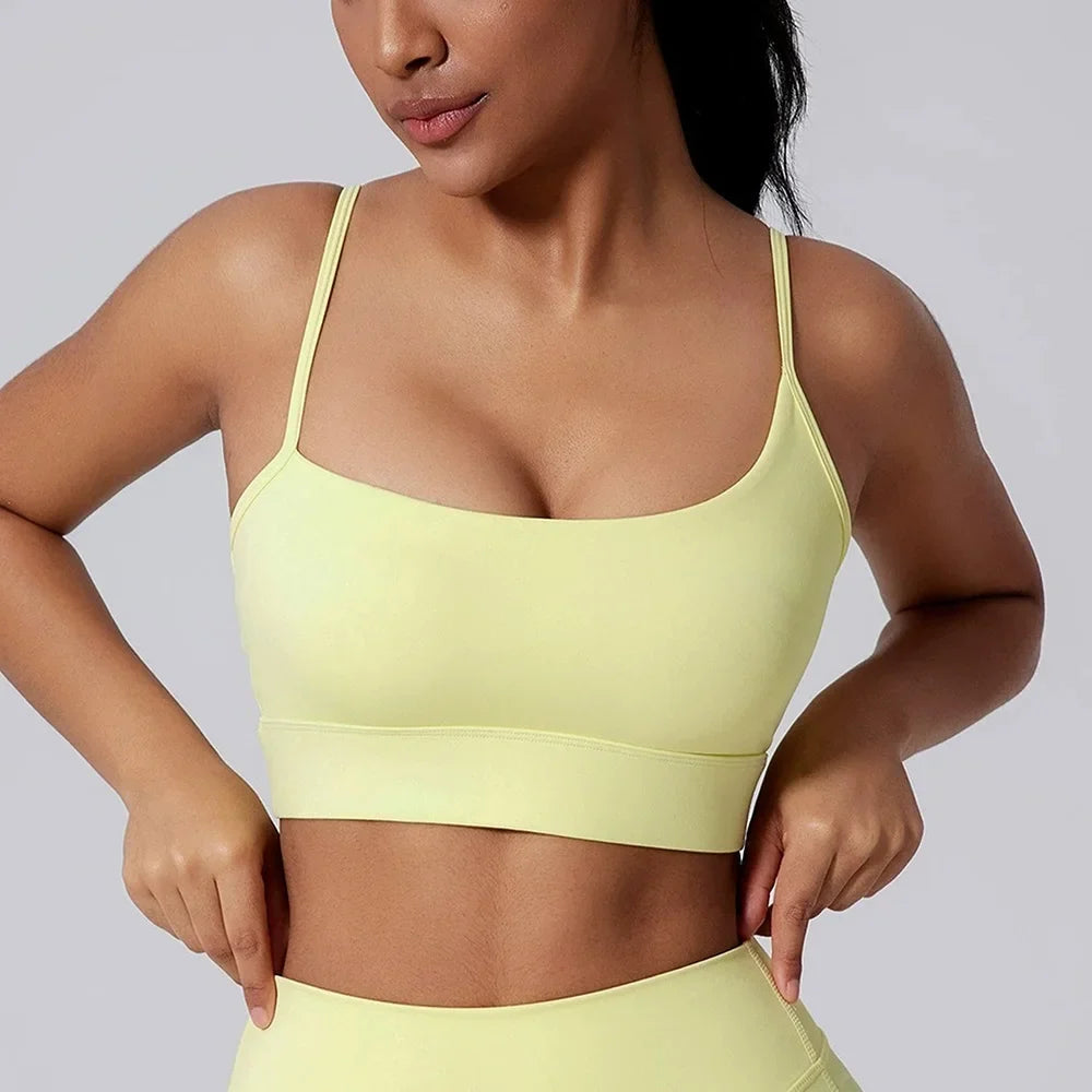Women's Sports Bra and Shorts Workout Set