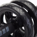 15cm Double-Wheel Abs Roller Non-Slip Silent Core Black