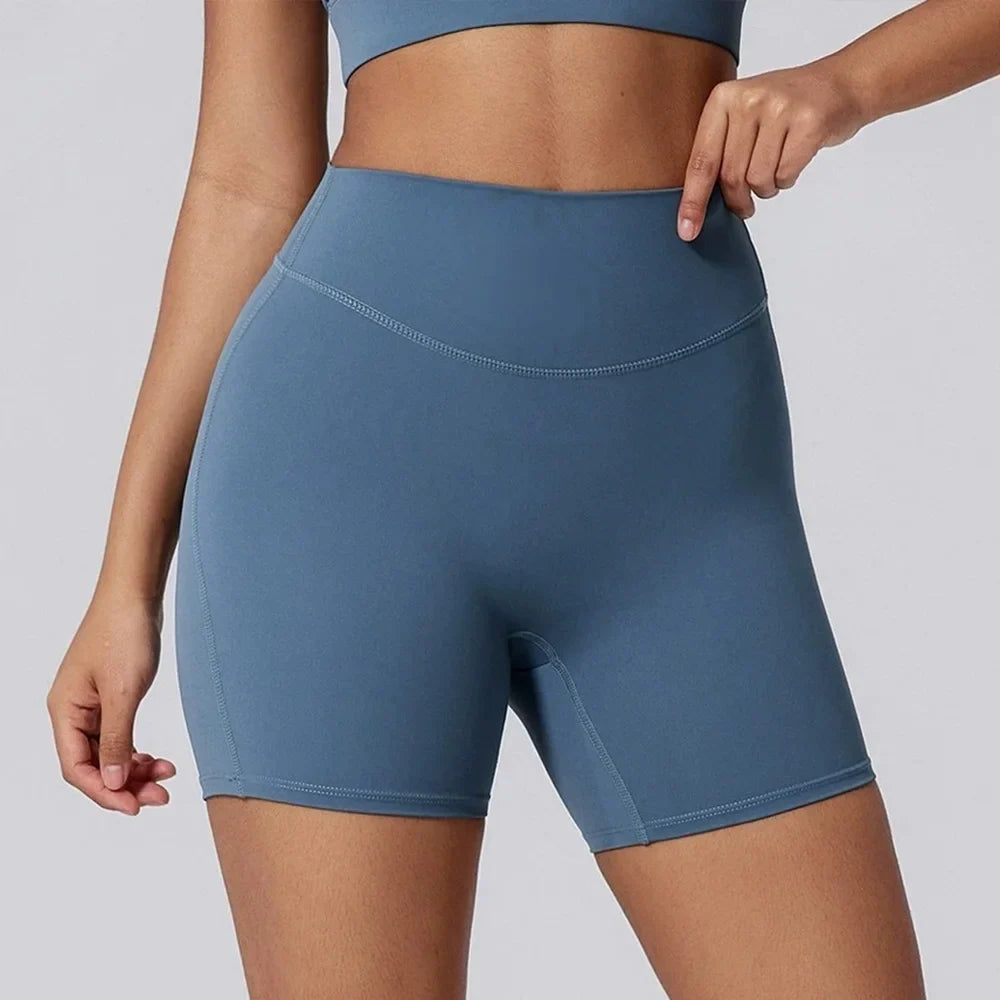 Women's Sports Bra and Shorts Workout Set