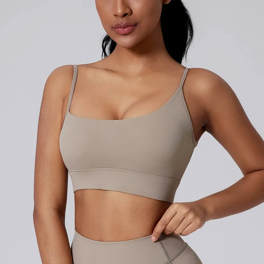 Women's Sports Bra and Shorts Workout Set