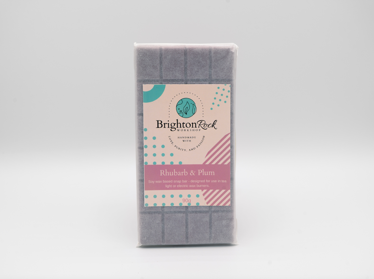 Rhubarb & Plum Wax Melt Snap Bar