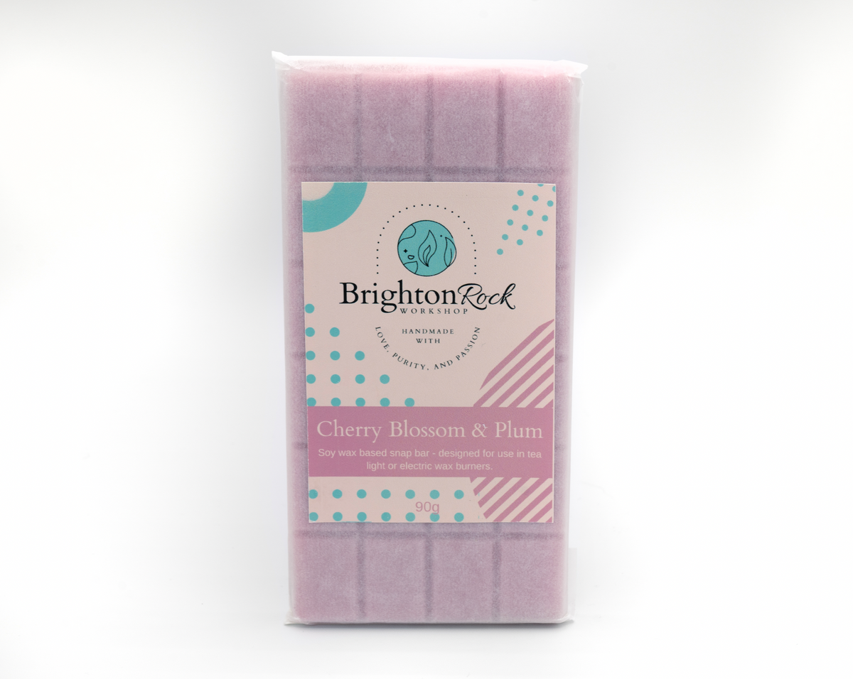 Cherry Blossom & Plum Wax Melt Snap Bar