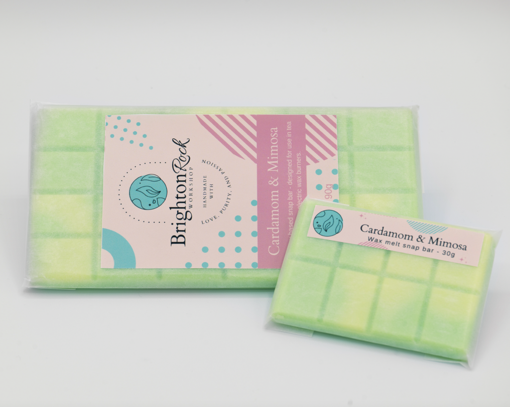 Cardamom & Mimosa Wax Melt Snap Bar