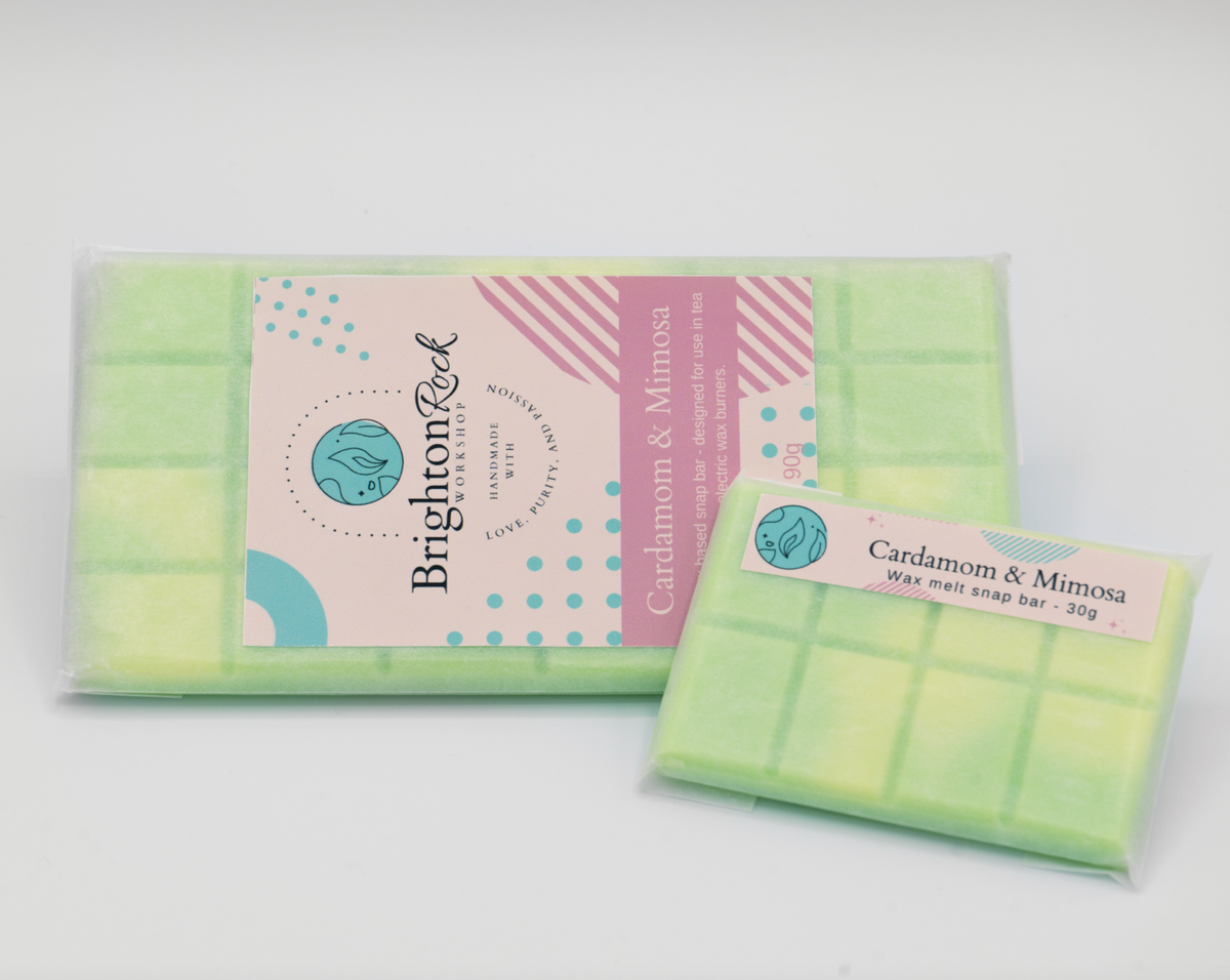 Cardamom & Mimosa Wax Melt Snap Bar