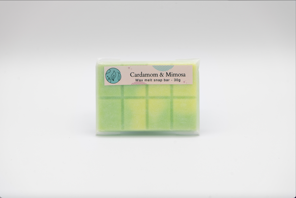 Cardamom & Mimosa Wax Melt Snap Bar
