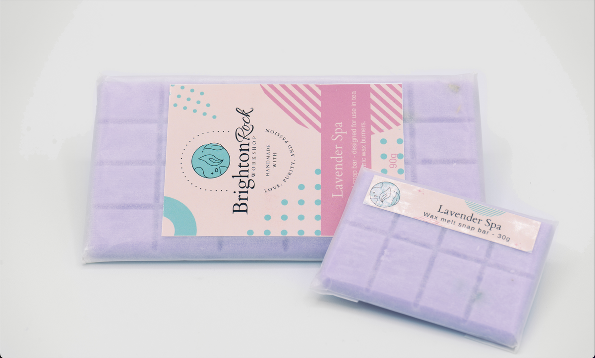 Lavender Spa Wax Melt Snap Bar