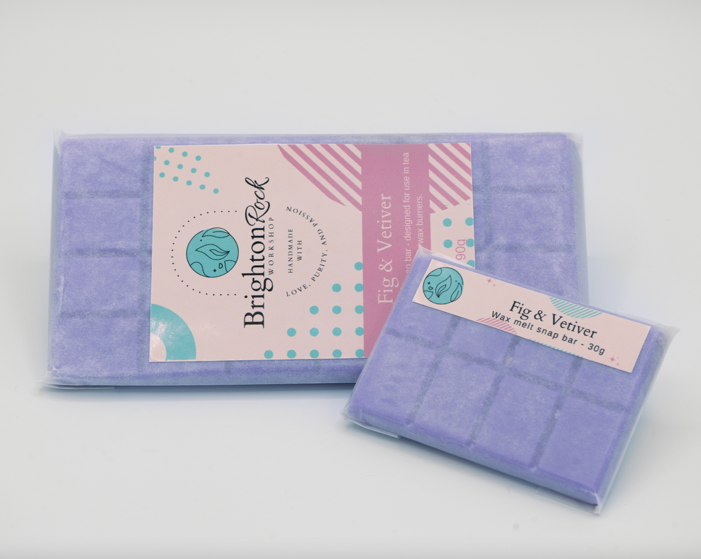 Fig & Vetiver Wax Melt Snap Bar