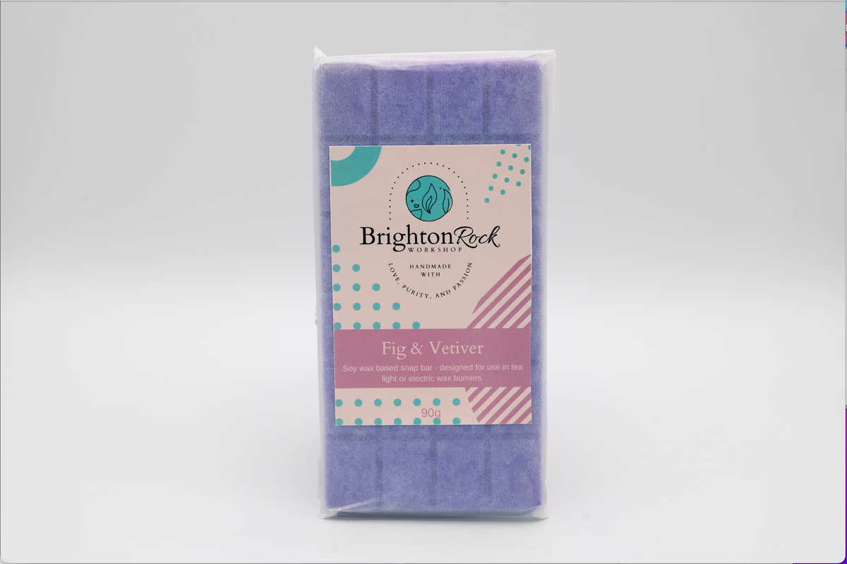 Fig & Vetiver Wax Melt Snap Bar