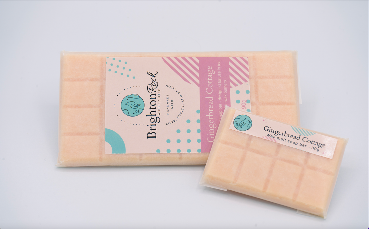 Gingerbread Cottage Wax Melt Snap Bar