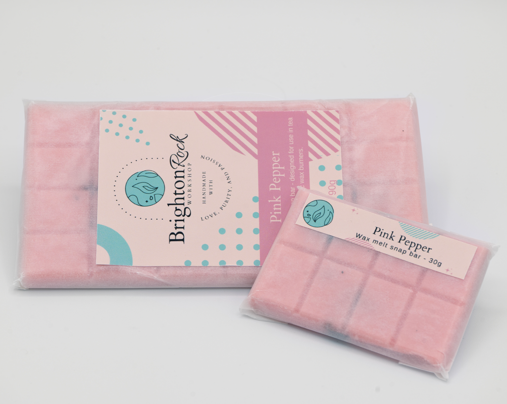 Pink Pepper Wax Melt Snap Bar