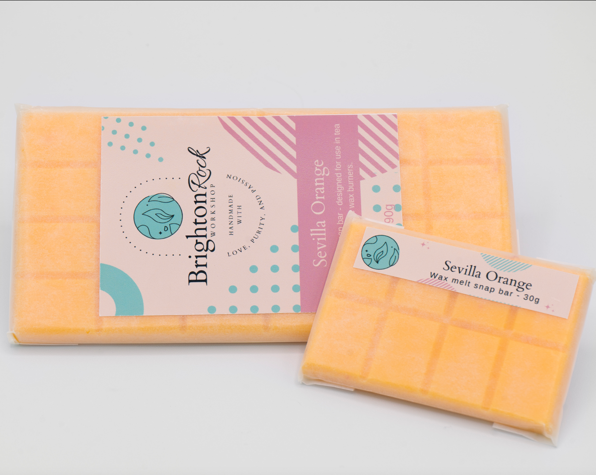 Sevilla Orange Wax Melt Snap Bar