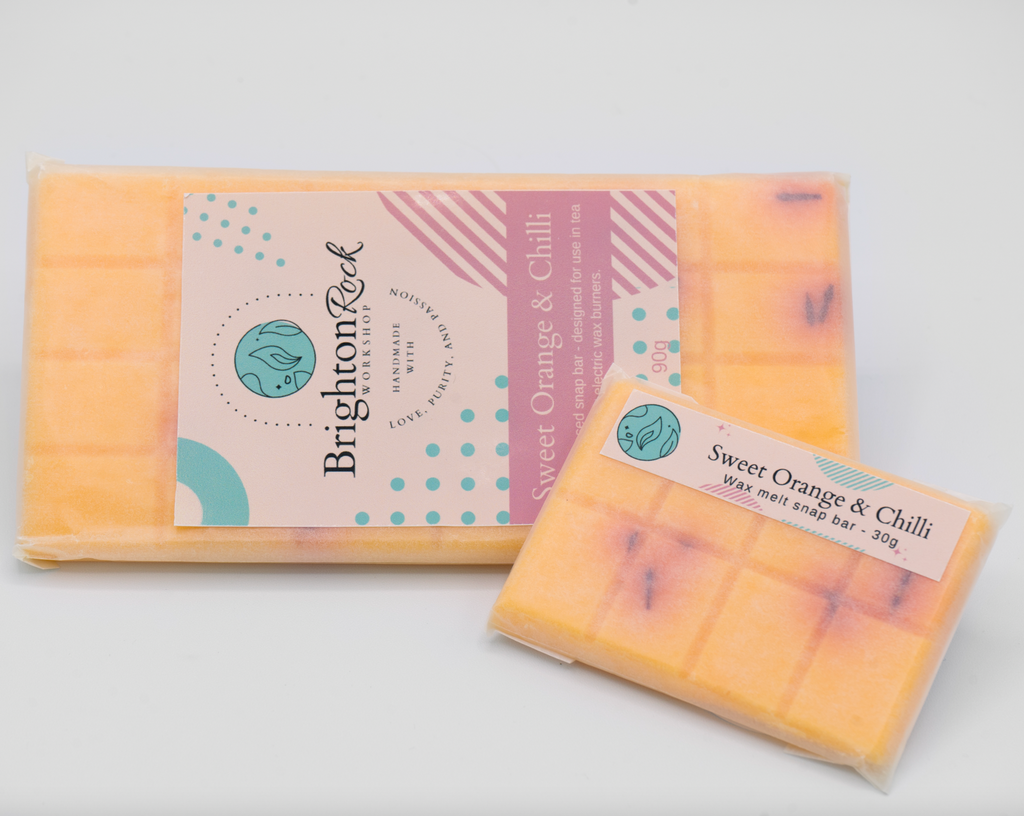 Sweet Orange & Chilli Wax Melt Snap Bar