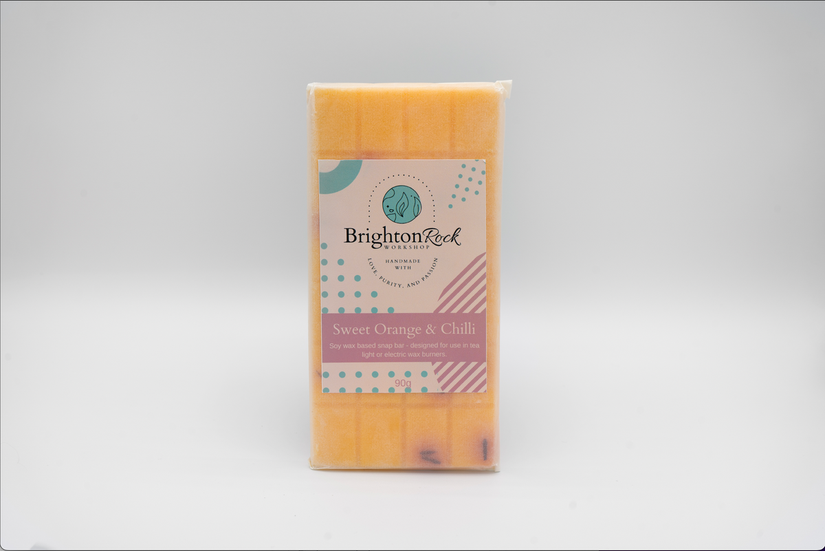 Sweet Orange & Chilli Wax Melt Snap Bar