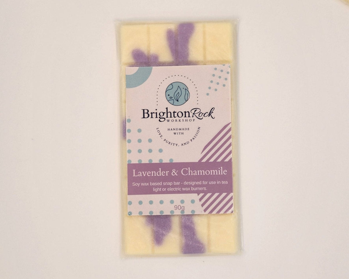 Chamomile, Lavender & Vanilla Wax Melt Snap Bar
