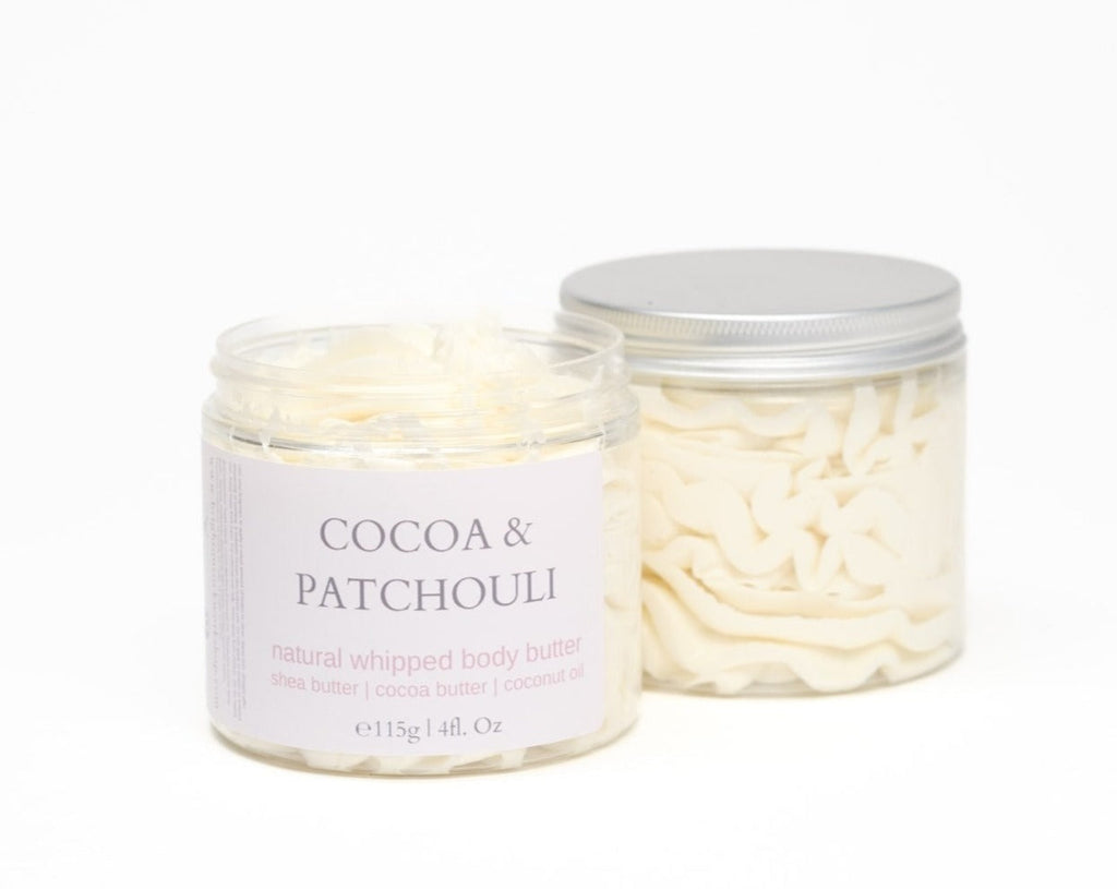 Cocoa & Patchouli Natural Whipped Body Butter