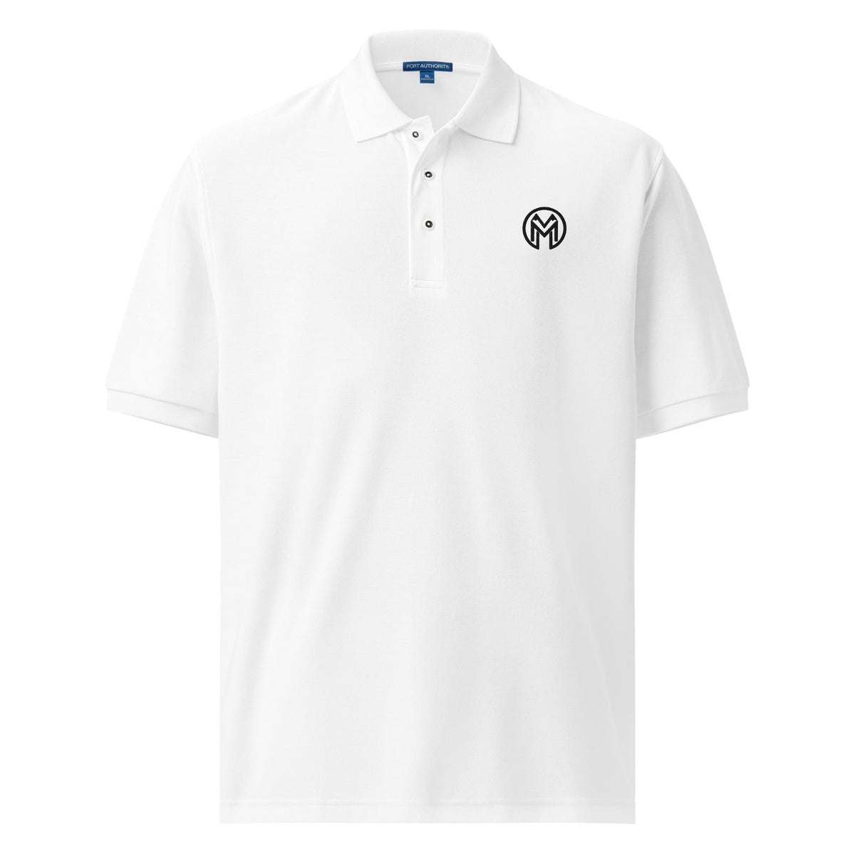 Montenégra Premium Polo - Silky White and Black