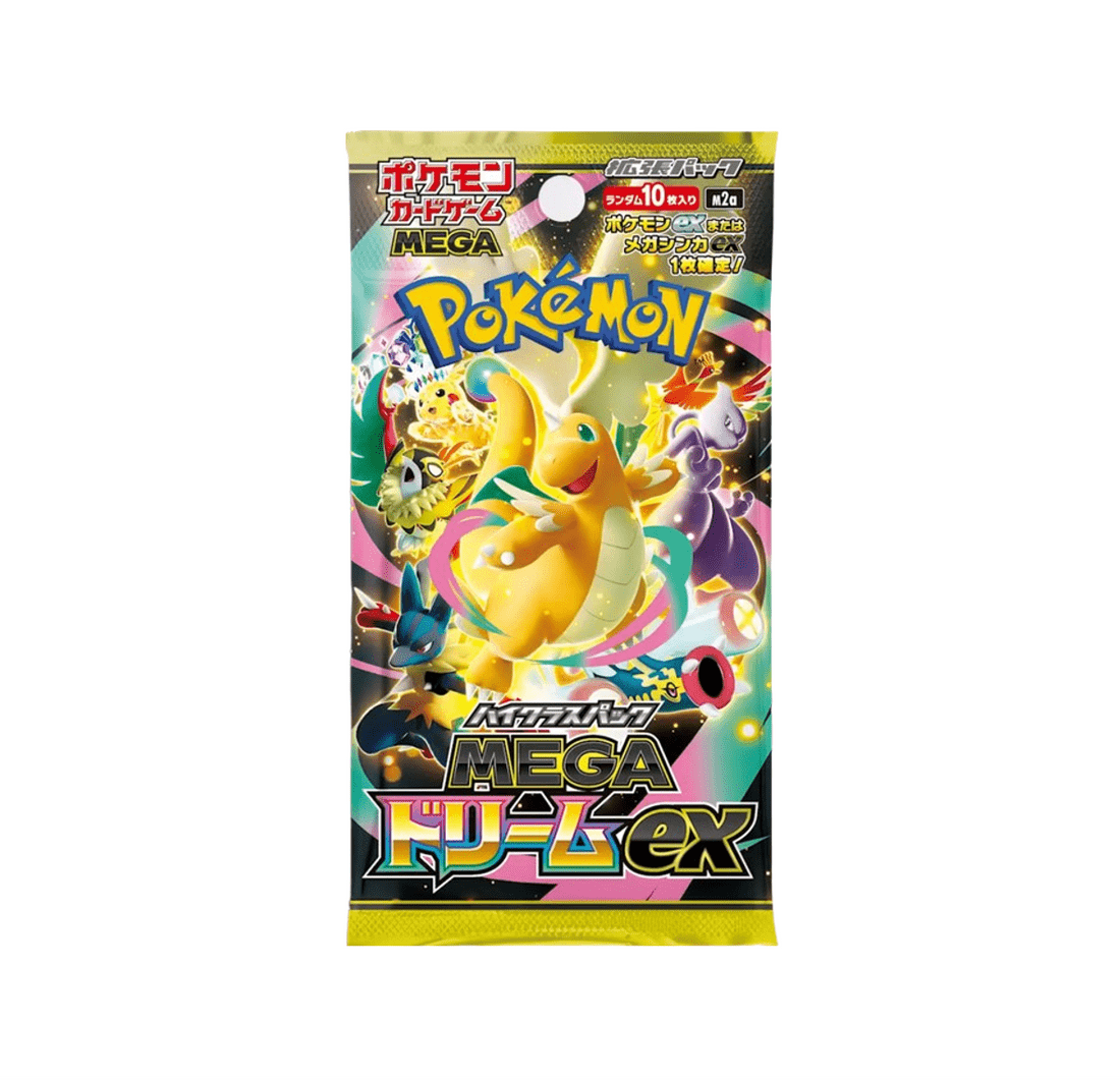 Pokemon - Mega Evolution - Mega Dream ex - Japanese Booster Box (10 Boosters)