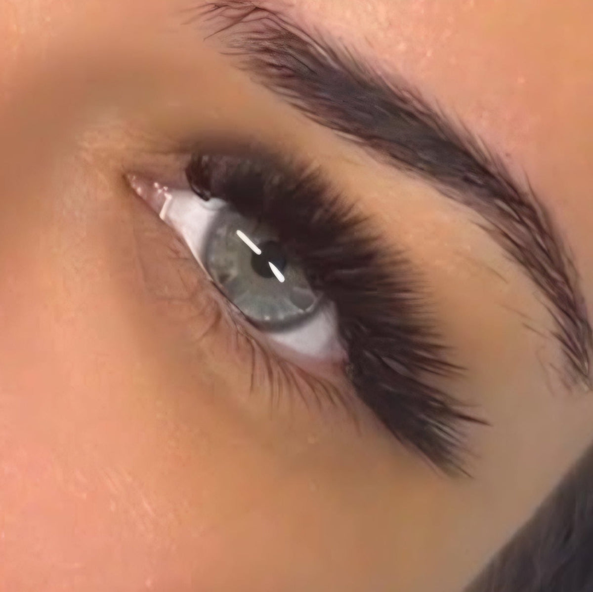 L Curl Lash Sample Tray 0.07 5 Rows