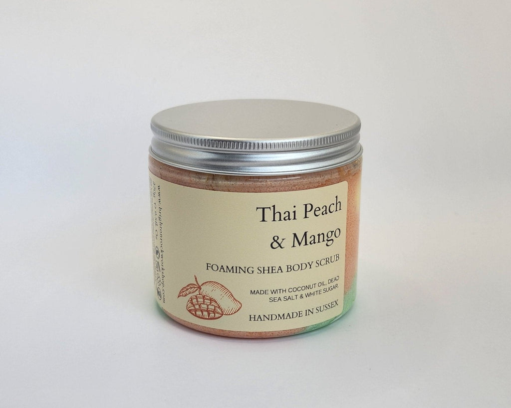 Thai Peach & Mango Whipped Soap Scrub
